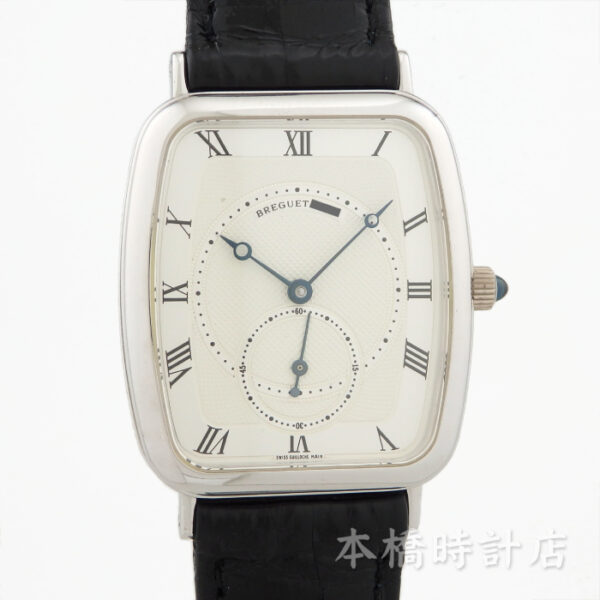 K18WG　ブレゲ　クラシック　レクタンギュラー　手巻き 3490BB - 画像 (6)