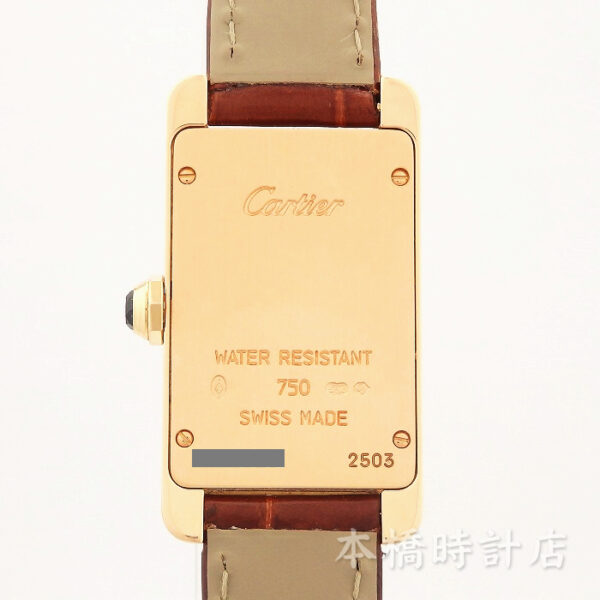K18PGカルティエ　タンクアメリカンSM　W2607456 - 画像 (6)