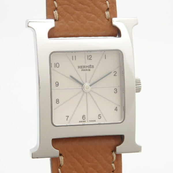 エルメス　HERMES　HH1.210  Hウォッチ　クォーツ - 画像 (3)