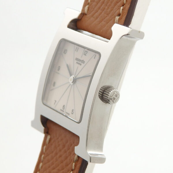 エルメス　HERMES　HH1.210  Hウォッチ　クォーツ - 画像 (4)