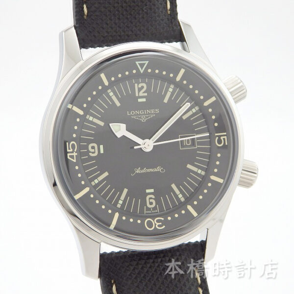 ロンジン　レジェンドダイバー　L3.374.4.50.0　36ｍｍ - 画像 (2)