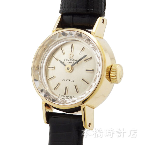 OMEGA　デビル　551.038　Cal 661カットガラス　自動巻き