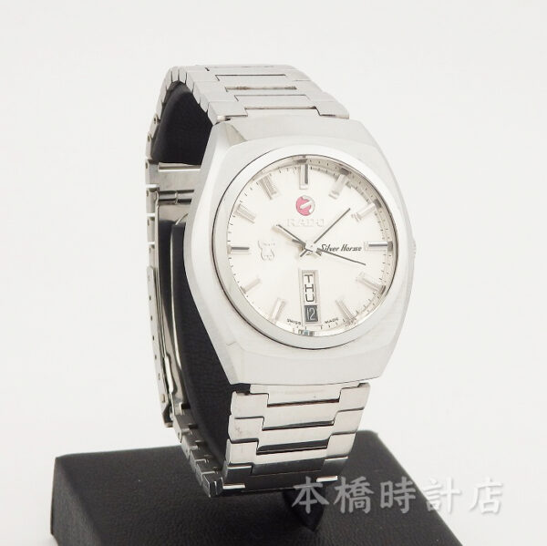 RADO　ラドー　シルバーホース12114　カットガラス - 画像 (6)