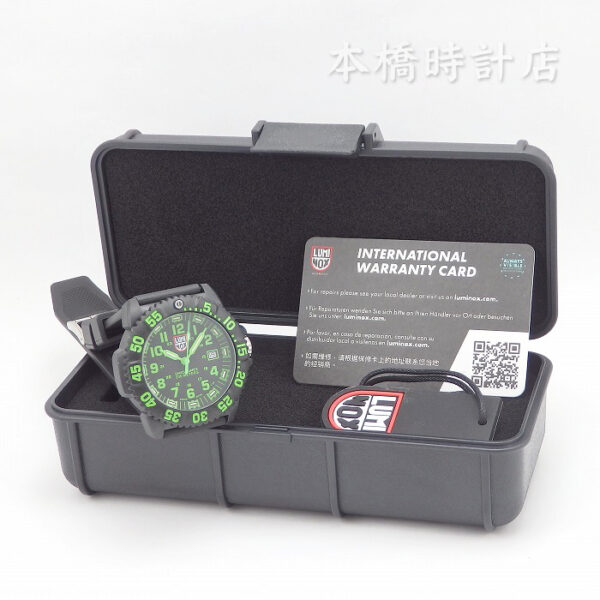 ルミノックス　LUMINOX ネイビーシールズ カラーマーク 3050シリーズ グリーン - 画像 (2)