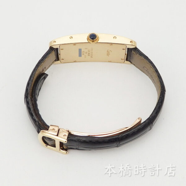 K18YG カルティエ タンクアメリカンMM W2601456　クォーツ - 画像 (7)