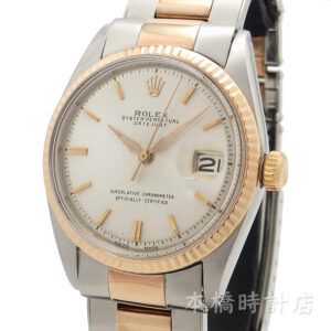 K18PG　ROLEX デイトジャスト1601　リベットブレス　Cal1560
