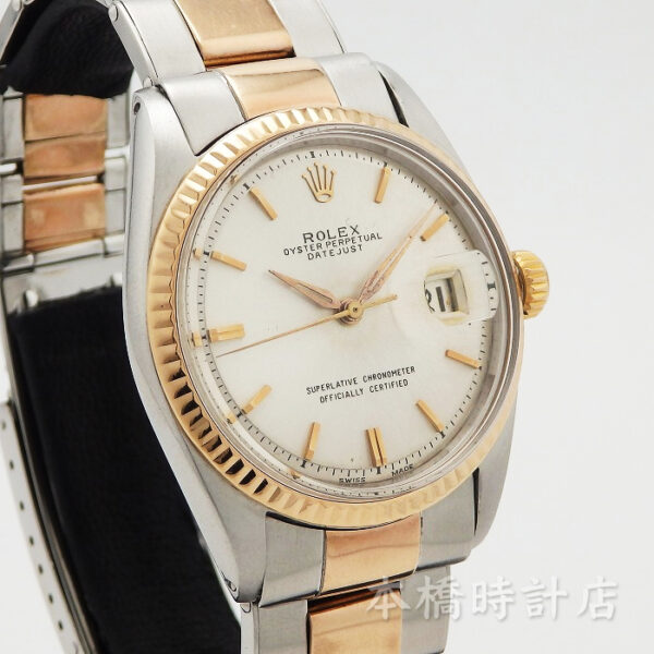 K18PG　ROLEX デイトジャスト1601　リベットブレス　Cal1560 - 画像 (2)