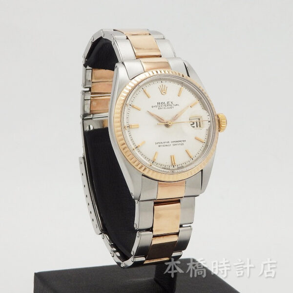 K18PG　ROLEX デイトジャスト1601　リベットブレス　Cal1560 - 画像 (6)