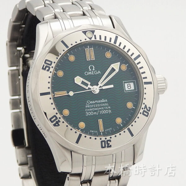 オメガ シーマスター300 2553.41 ジャックマイヨール1996 3000本限定 自動巻き ボーイズ - 画像 (3)