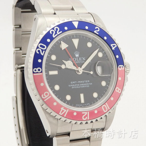 ROLEX　ロレックス　GMTマスター　16700　T番　赤青ベゼル　トリチウム - 画像 (3)