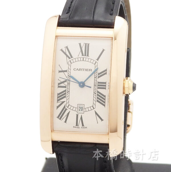 カルティエ　タンクアメリカンLM　W2609156　Dバックル