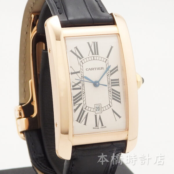 カルティエ　タンクアメリカンLM　W2609156　Dバックル - 画像 (3)