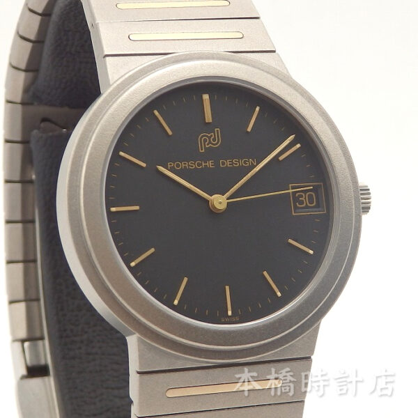 ポルシェデザイン　3317　チタンゴールド　クォーツ - 画像 (3)