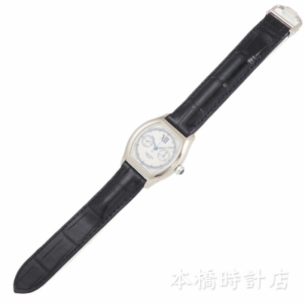 カルティエ　ワンプッシュクロノ　K18WG 手巻 コレクションプリヴェ　CPCP - 画像 (7)