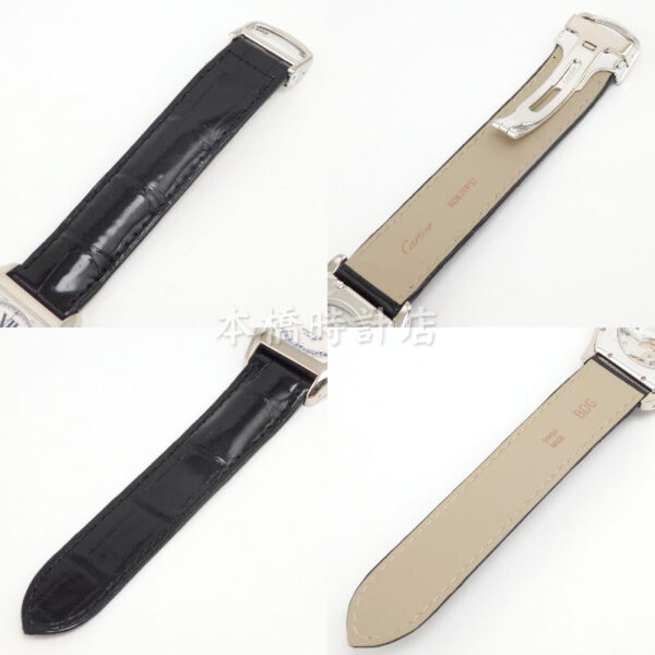 カルティエ　ワンプッシュクロノ　K18WG 手巻 コレクションプリヴェ　CPCP - 画像 (9)