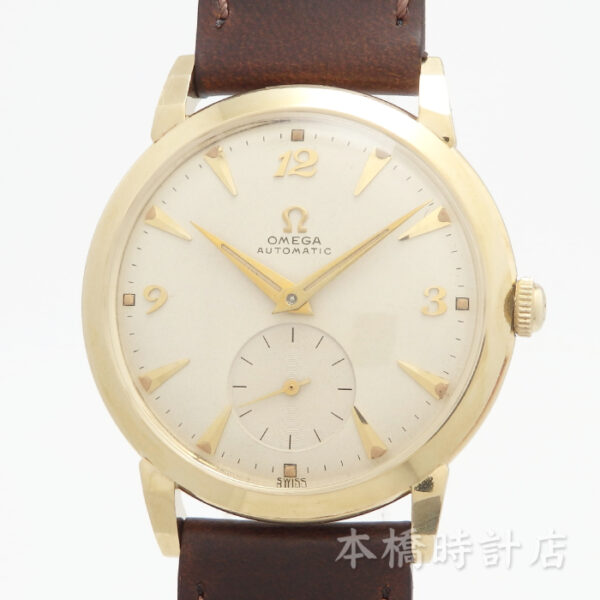 K14 OMEGA F6524　Cal 342 US COLLECTION　ハーフローター自動巻き - 画像 (4)