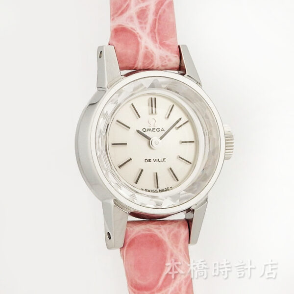 OMEGA レディース　カットガラス　511.166　Cal 485　手巻き - 画像 (9)