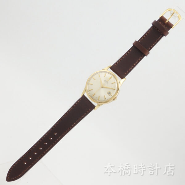 K18YG OMEGA 14451 Cal 562　自動巻き - 画像 (7)