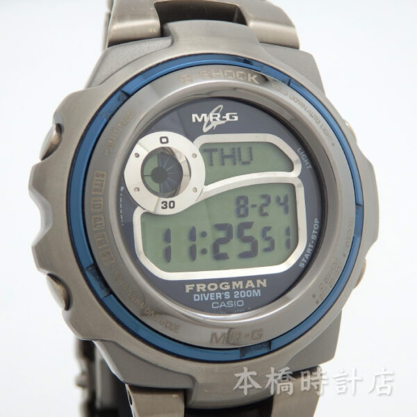 チタン　カシオ　G-SHOCK FROGMAN MRG-1100 - 画像 (3)