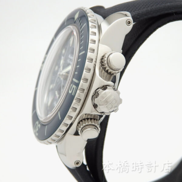 ブランパン　フィフティファゾムス コンプリートカレンダー　ムーンフェイズ フライバック クロノグラフ　5066F-1140-52B - 画像 (4)