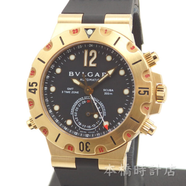 ブルガリ　スクーバ　SD38GVD GMT