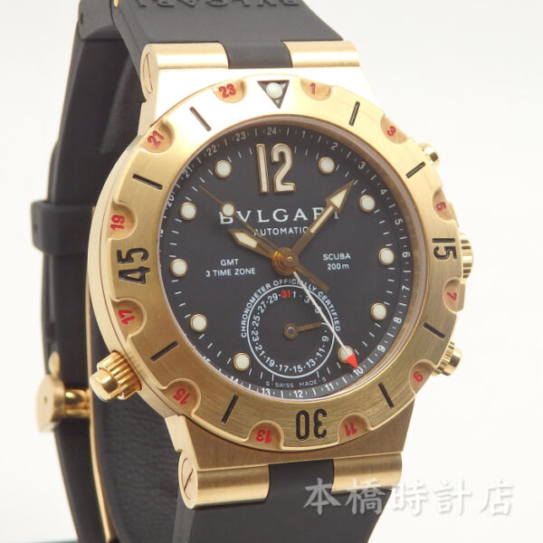 ブルガリ　スクーバ　SD38GVD GMT - 画像 (3)