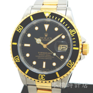 ロレックス　ROLEX　16613　サブマリーナ　ブラック　L番