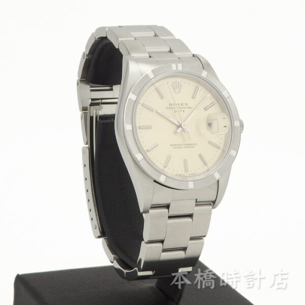 ROLEX　ロレックス　オイスターパーペチュアル　デイト　15210　S番　エンジンターンドベゼル - 画像 (7)