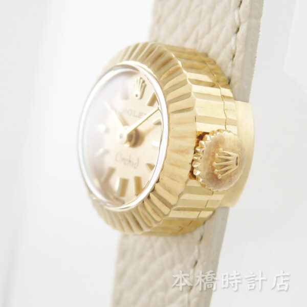 K18YG ROLEX カメレオン　オーキッド　2059　Cal 1401 - 画像 (4)