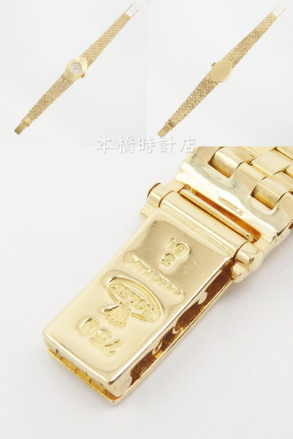 K18YG ROLEX カメレオン　プレシジョン　2000　Cal 1400 - 画像 (6)