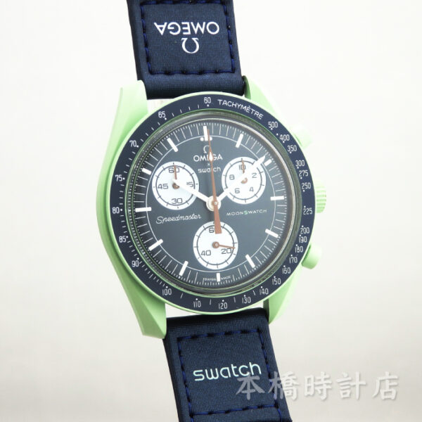 SWATCH×OMEGA スウォッチ×オメガ ムーンスウォッチ ミッションオンアース SO33G100　未使用品 - 画像 (3)