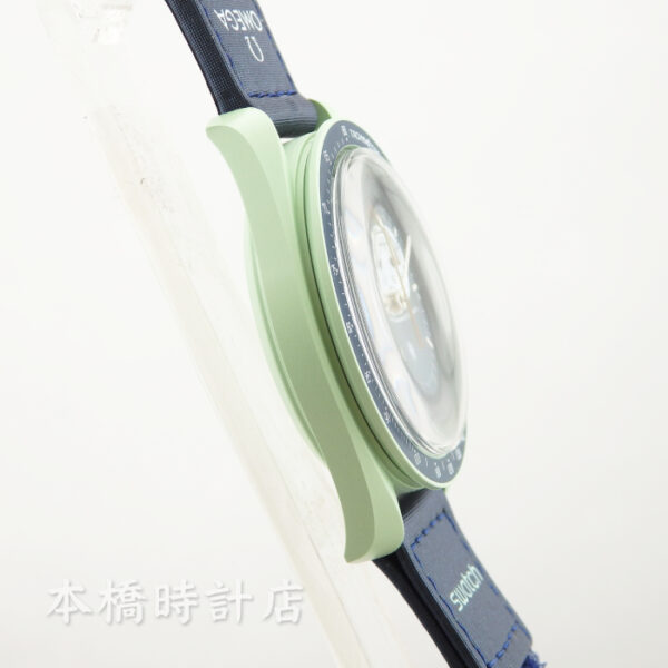 SWATCH×OMEGA スウォッチ×オメガ ムーンスウォッチ ミッションオンアース SO33G100　未使用品 - 画像 (5)