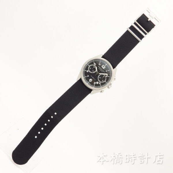 ハミルトン　カーキ パイロット　クロノ　KHAKI PILOT PIONEER AUTO CHRONO　H76456435 - 画像 (7)