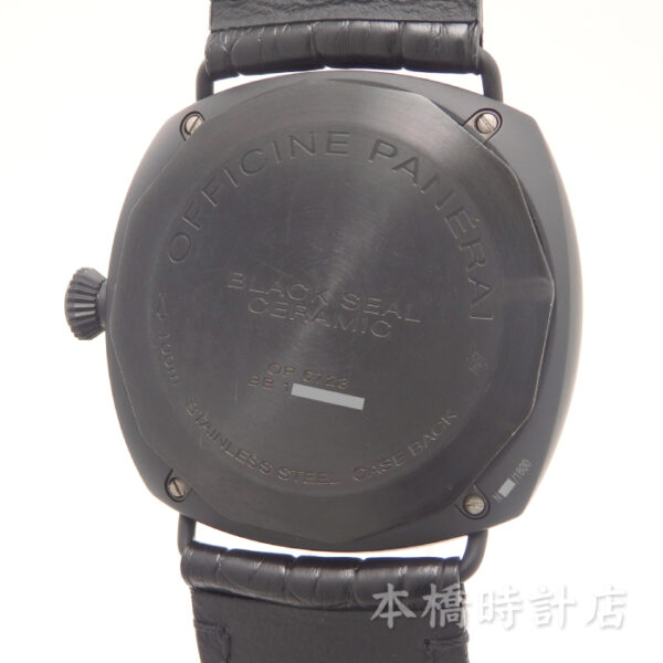パネライ　ラジオミール　ブラックシールCERAMICA PAM00292 - 画像 (6)