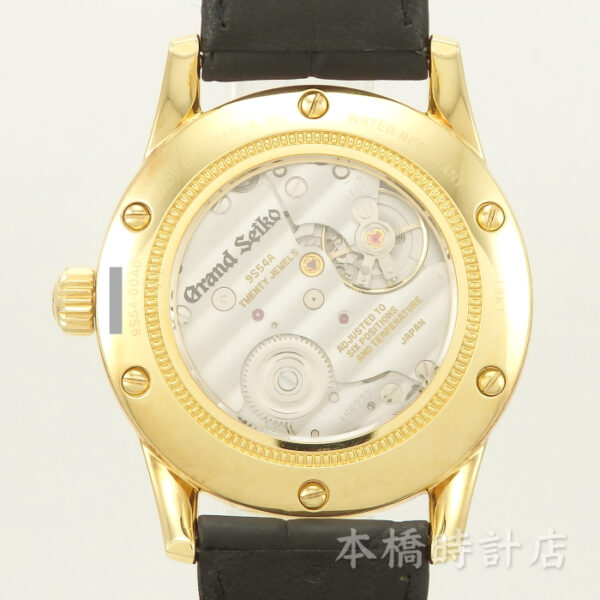 SEIKO　グランドセイコー　SBGW008　9S54-00A0 １８Ｋイエローゴールド製のマスターショップ限定モデルSBGW008 - 画像 (7)