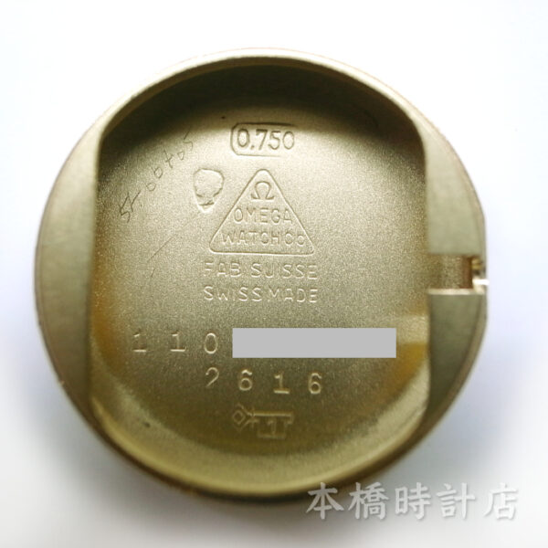 K18 OMEGA オメガ　 2616  レディース　アンティーク　Cal.244  1950年製 - 画像 (12)