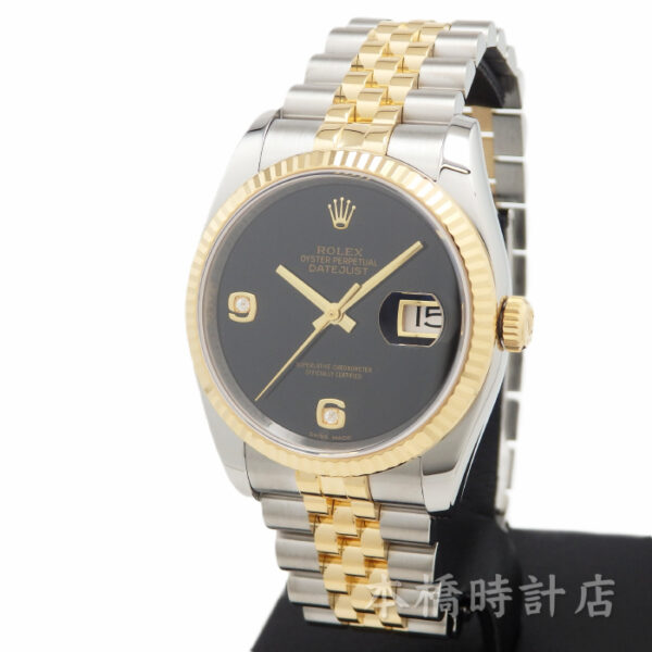 ROLEX Datejust 36　ロレックス　デイトジャスト36　116233 2BR オニキス　Ｇ番 - 画像 (6)