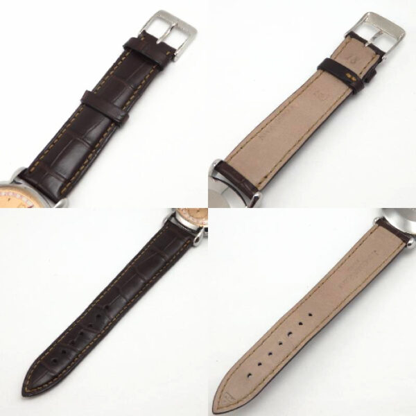 ジャガールクルト　JAEGER-LECOULTRE トリプルカレンダー　Cal484/A　手巻　1950年代 - 画像 (9)