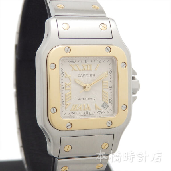 K18/SS　カルティエ　CARTIER サントスガルベSM  SANTOS GALBEE 20周年記念 - 画像 (3)