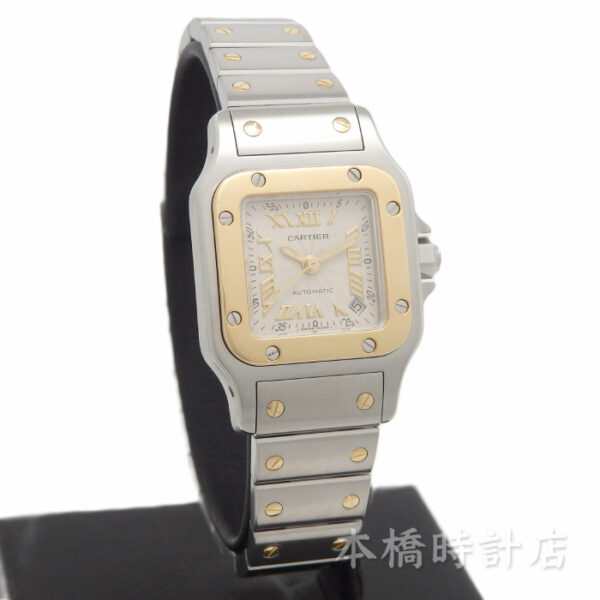 K18/SS　カルティエ　CARTIER サントスガルベSM  SANTOS GALBEE 20周年記念 - 画像 (6)