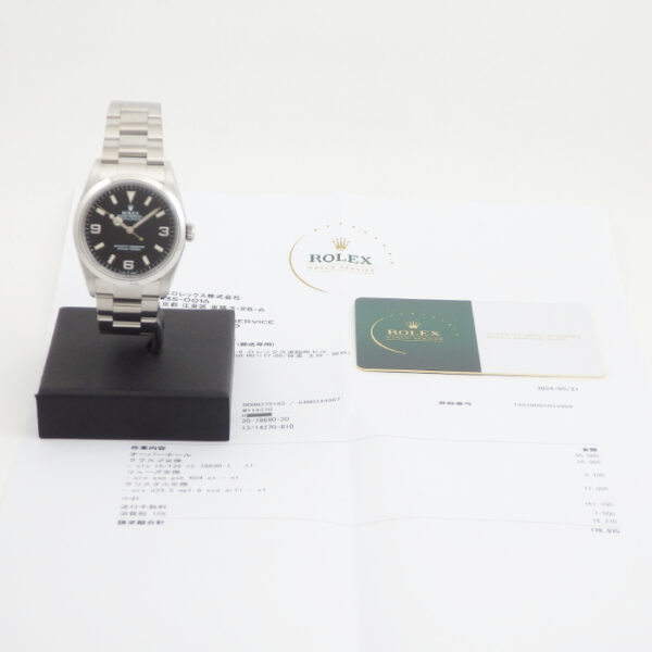 ROLEX ロレックス　エクスプローラーⅠ　114270　D番　 メーカー修理明細書 - 画像 (12)