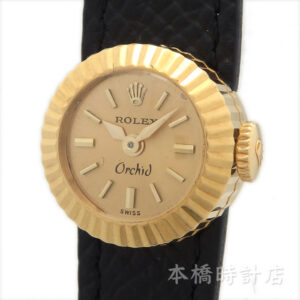 ROLEX 　ロレックス　カメレオン　オーキッド　 2059/8  K18  シャンパン　12番