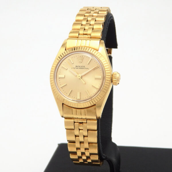 ROLEX ロレックス　オイスターパーペチュアル　6619  K18YG - 画像 (6)