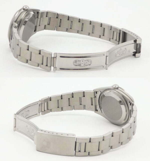 ROLEX ロレックス　15200　オイスターパーペチュアルデイト　ブラック　黒　D番 - 画像 (10)
