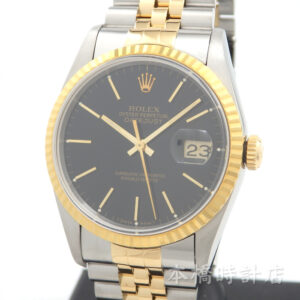 ROLEX ロレックス　デイトジャスト　16233 ブラック　S番