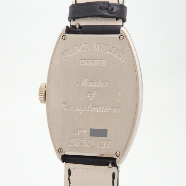 フランクミュラー FRANCK MULLER 5850CH 　クレイジーアワー　K18WG - 画像 (6)