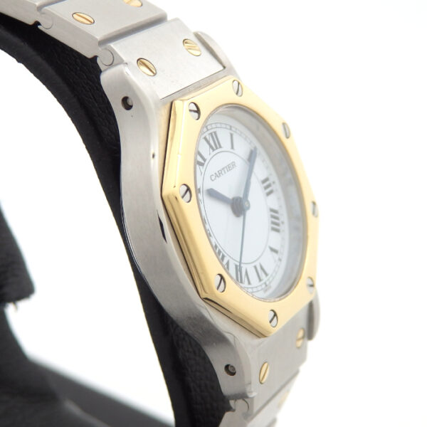 カルティエ　CARTIER  サントス　オクタゴン　レディース　自動巻き　1980年代 - 画像 (5)
