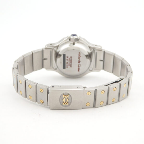 カルティエ　CARTIER  サントス　オクタゴン　レディース　自動巻き　1980年代 - 画像 (9)