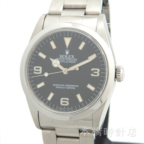 ロレックス　ROLEX 14270　E番　エクスプローラーⅠ　メンズ　ブラック　ステンレススティール　自動巻き - 画像 (2)
