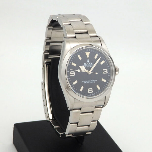 ロレックス　ROLEX 14270　E番　エクスプローラーⅠ　メンズ　ブラック　ステンレススティール　自動巻き - 画像 (7)